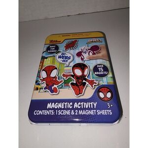Spidey Magnetic Activity Kit‎ Tin Set Travel Toys